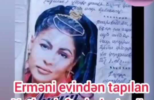 Erməni evindən bu dəfə Aygün Kazımovanın FOTOSU ÇIXDI
