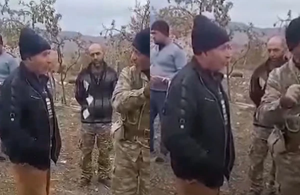 Azərbaycan əsgəri erməniyə: "Mənə qardaş demə” - VİDEO