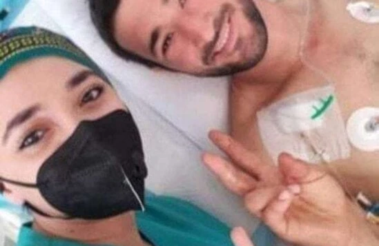 KOMADA olan ƏSGƏRİMİZ AYILDI- FOTO