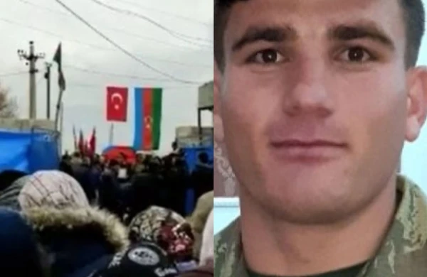 Azərbaycanda şok hadisə! Ata şəhid gələn övladı üçün qurban kəsdi - VİDEO