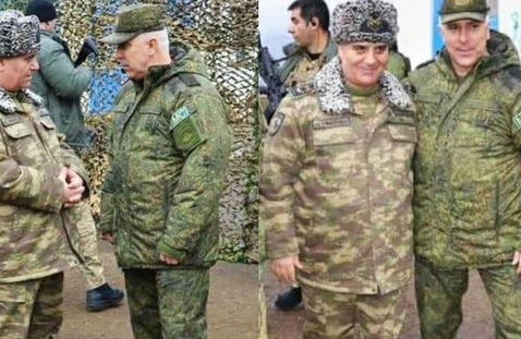 DTX rəisi Qarabağdakı Rusiya sülhməramlılarının rəhbəri ilə görüşdü - FOTO