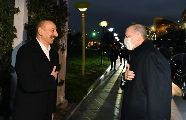 İlham Əliyev Ərdoğanın şərəfinə ziyafət verdi