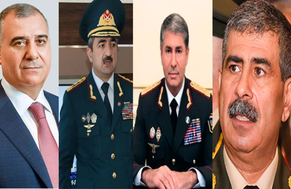 “Zəfər” ordeni alan general-polkovniklər...