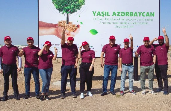 Kapital Bank əməkdaşları ağacəkmə aksiyasında iştirak etdi