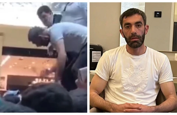 TƏCİLİ! B logerlə görüş zamanı kəmərlə zor tətbiq edən şəxs tutuldu