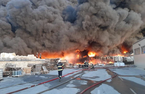 Yanğın söndürüldü