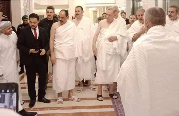 Ərdoğan Kəbəni ziyarət etdi - FOTO