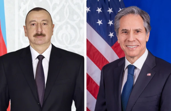 ABŞ dövlət katibi Prezident İlham Əliyevə zəng etdi