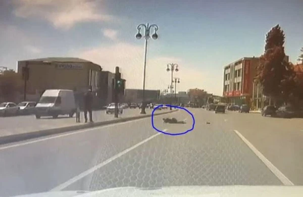 Bakıda polis maşını qadını vurub? - DYP-dən AÇIQLAMA - VİDEO