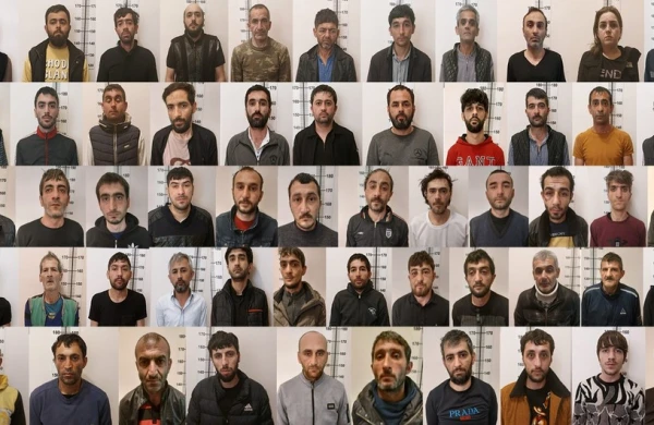 Bakıda əməliyyat:117 nəfər tutulub,aralarında qızlar da var (video)