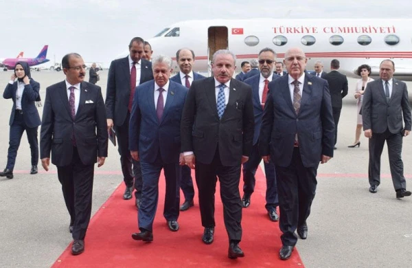 Mustafa Şentop Azərbaycana gəlib - FOTO