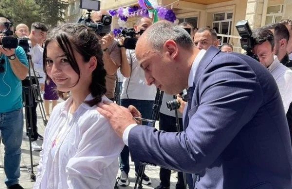 Emin Əmrullayev “Son zəng”də - Fotolar