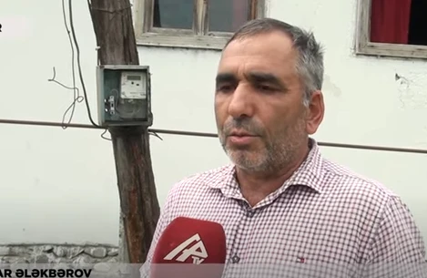 Ucar rayon sakinləri Azərişıq-dan Prezident İlham Əliyevə şikayət etdi - VİDEO