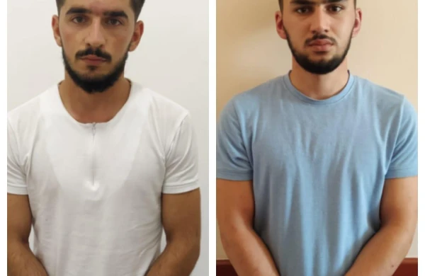 Polis oğlanları tutdu: Görün nə ediblər