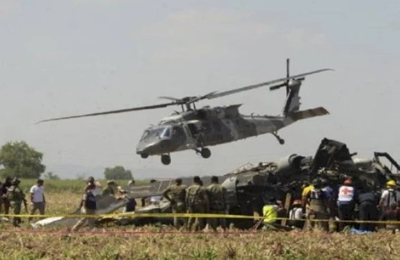 helikopter qəzaya uğradı: 14 nəfər öldü