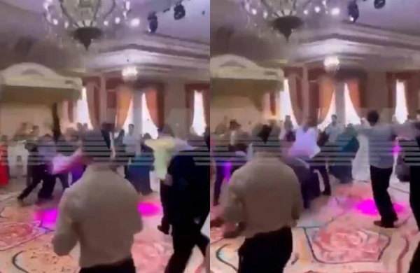 Bəy öz toyunda şikəst qalacaqdı - VİDEO