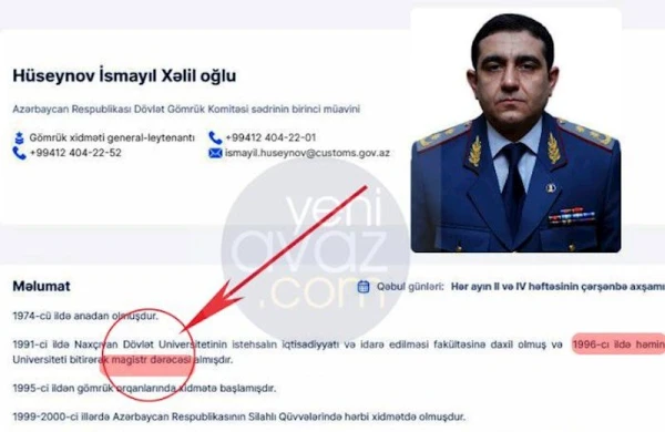 Səfər Mehdiyevin səlahiyyətlərini icra edən generalın maraqlı tərcümeyi-halı - Fotofakt