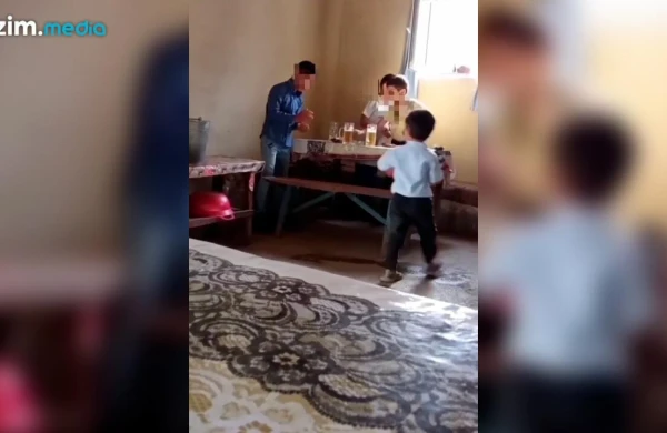 Azyaşlılar spirtli içki qəbul etdilər - Qalmaqallı OLAY - VİDEO