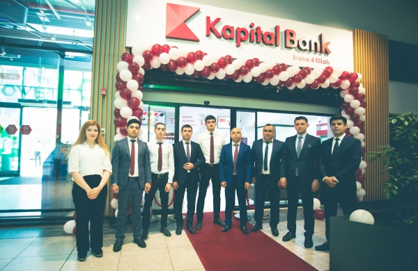 Kapital Bank yeni Bravo-4 filialını istifadəyə verdi