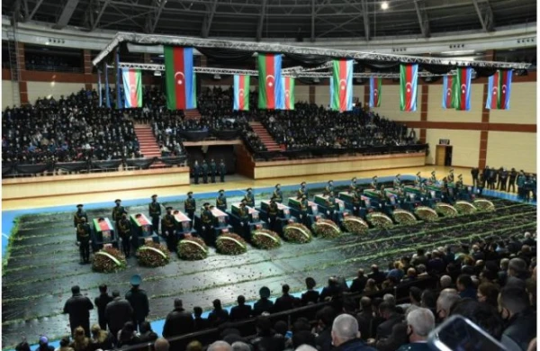 "Qaraheybət" şəhidlərinin yeddisi təltif edildi - Siyahı