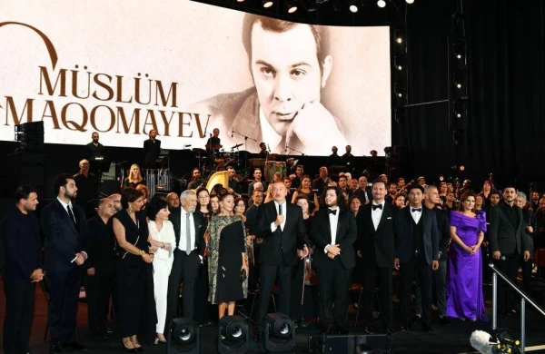 Müslüm Maqomayevin 80 illik yubileyinə həsr olunmuş möhtəşəm xatirə gecəsi - TAM VİDEO