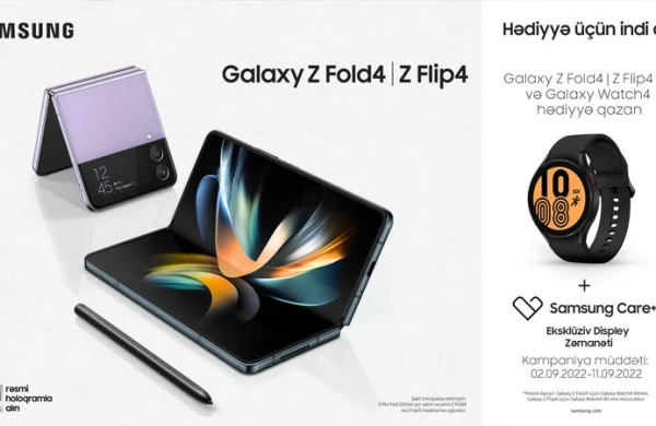 Samsung-un yeni devaysları üçün satışlar başladı: 9 sentyabra qədər hədiyyələr ilə