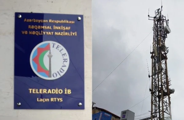 Laçın Radio-Televiziya Yayımı Stansiyası istismara verildi - Fotolar