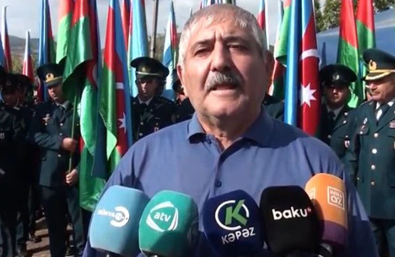 Şəhid atasının bu çıxışı  hər kəsi ağlatdı - VİDEO