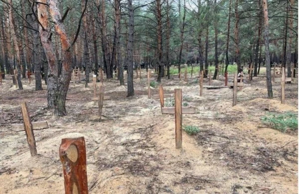 Ukraynada kütləvi məzarlıq aşkar edilib