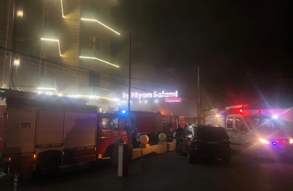SON DƏQİQƏ! Məşhur otel yanır