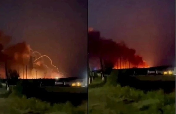 Rusiyada silah-sursat anbarı partladı