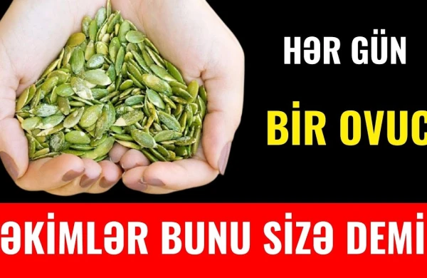 Boranı tumunun bu faydalarını biləndən sonra hər gün 1 ovuc yeyəcəksiz