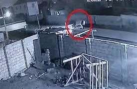 Polisdən qaçan sürücü "uçub" kanala düşdü - ANBBAN VİDEO