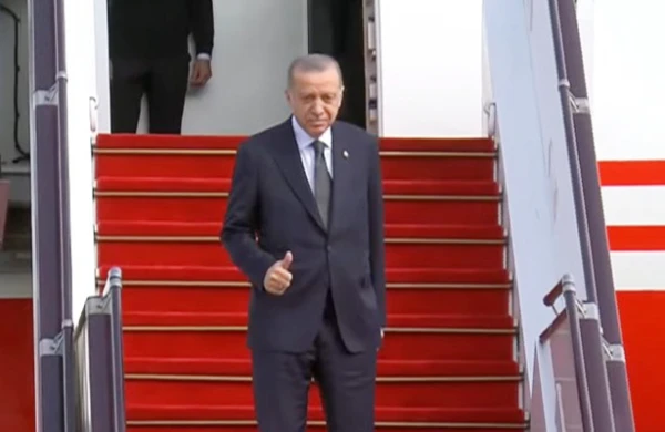 Zəngilan aeroportunu görən Ərdoğandan maraqlı reaksiya - Video