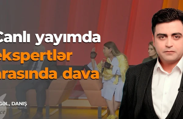 Azərbaycan efirində şok: Ekspertlər qırğına çıxdı: "Səni sürüyərəm"+VİDEO