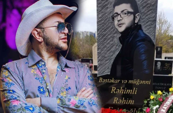 Rəhim Rəhimlinin baş daşı qoyuldu - VİDEO