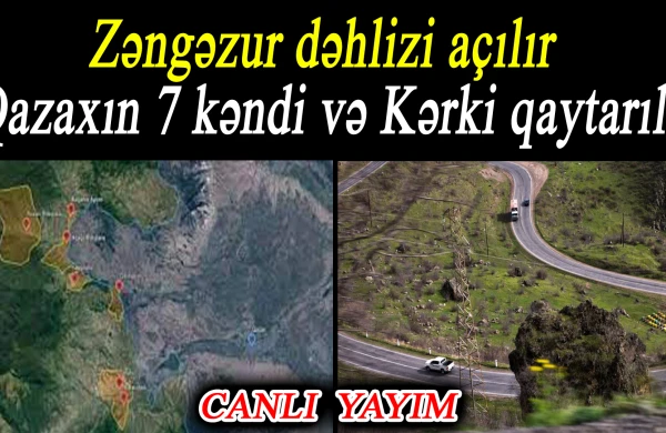 Qazaxın 7 kənddi və Zəngəzur Bakıya qaytarılır? -VİDEO