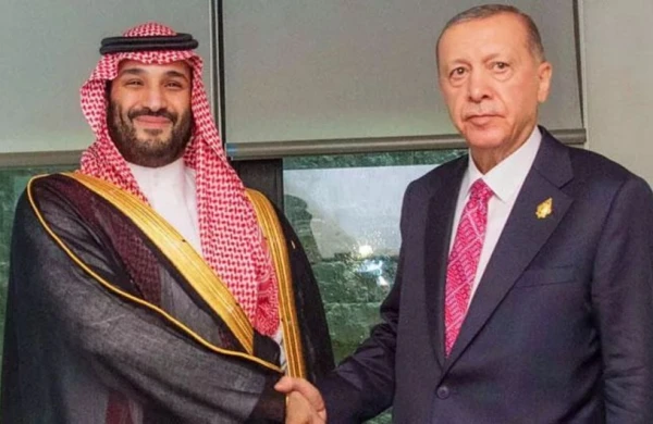 Ərdoğan Səudiyyə Ərəbistanının vəliəhd şahzadəsi ilə görüşüb