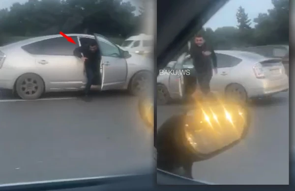 Bakıda "Prius" sürücüsü sərnişini bıçaqladı