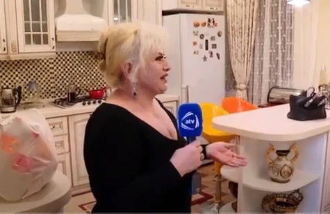 Gövhər Rzayevanın bahalı evindən GÖRÜNTÜLƏR