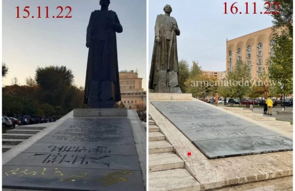 Nijdenin abidəsi üzərində “Xamneyninin ölümü” yazanlar tutulub
