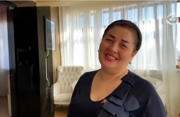 Bu da Aybəniz Haşımovanın bahalı evi - VİDEO