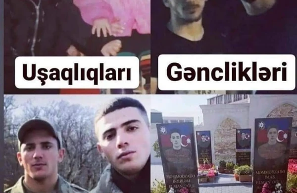 Uşaqlıq, gənclik, əsgərlik, şəhidlik!