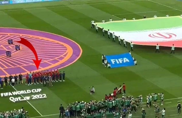 Futbolçular  yan tərəfə baxanda gözlərinə inanmadılar! Hamı mundialdakı bu hadisədən danışır