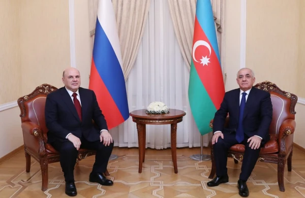 Azərbaycan və Rusiyanın Baş nazirləri birgə layihələri müzakirə ediblər