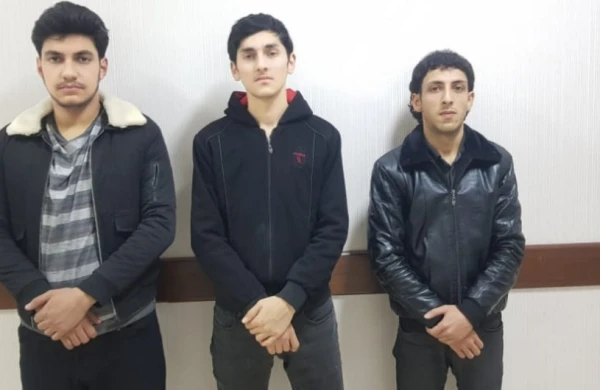 Ukraynadan gəlib Ucarda quldurluq etdi - VİDEO
