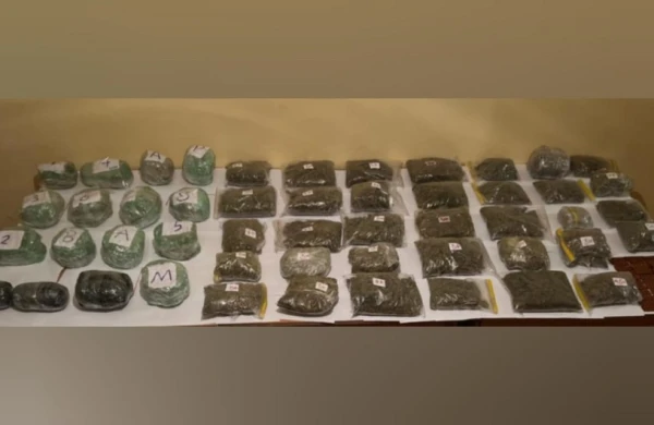 İrandan Azərbaycana 40 kq narkotik keçirilməsinin qarşısı alınıb