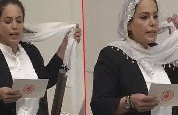 Məclisdə aləm qarışdı: Millət vəkili başın açdı (VİDEO)