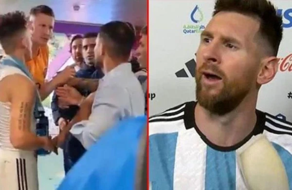Messidən ona baxan futbolçuya şok sözlər -Dünya mediası bu videonu paylaşır