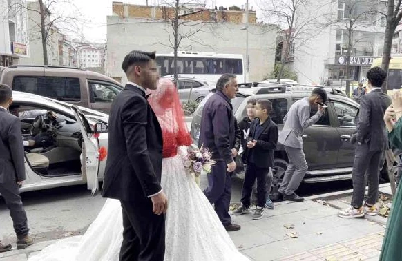 Polis toya basqın etdi: Bəylə gəlin bölməyə aparıldı (FOTO+VİDEO)
